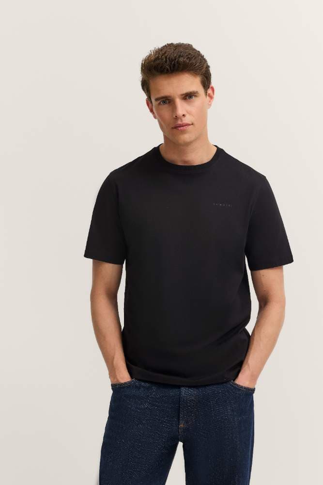Men`s  basic  t-shirt image 1